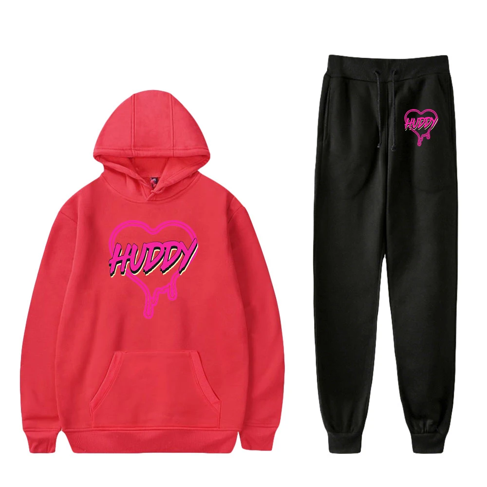 Lil Huddy Merch Hoodies Set Men Women Hoodies Pants Two-Piece Sweatshirt Suit
Lil Huddy Merch Hoodies Set Men Women Hoodies Pants Two-Piece Sweatshirt Suit
