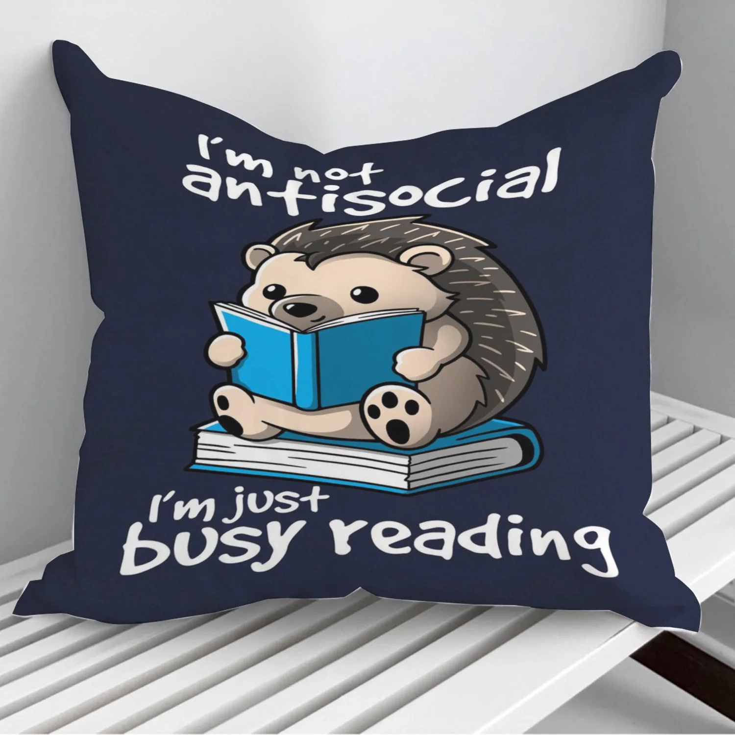 Antisocial hedgehog Throw Pillows Cushion Cover On Sofa Home Decor 45*45cm 40*40cm Gift Pillowcase Cojines Dropshipping
Antisocial hedgehog Throw Pillows Cushion Cover On Sofa Home Decor 45*45cm 40*40cm Gift Pillowcase Cojines Dropshipping
