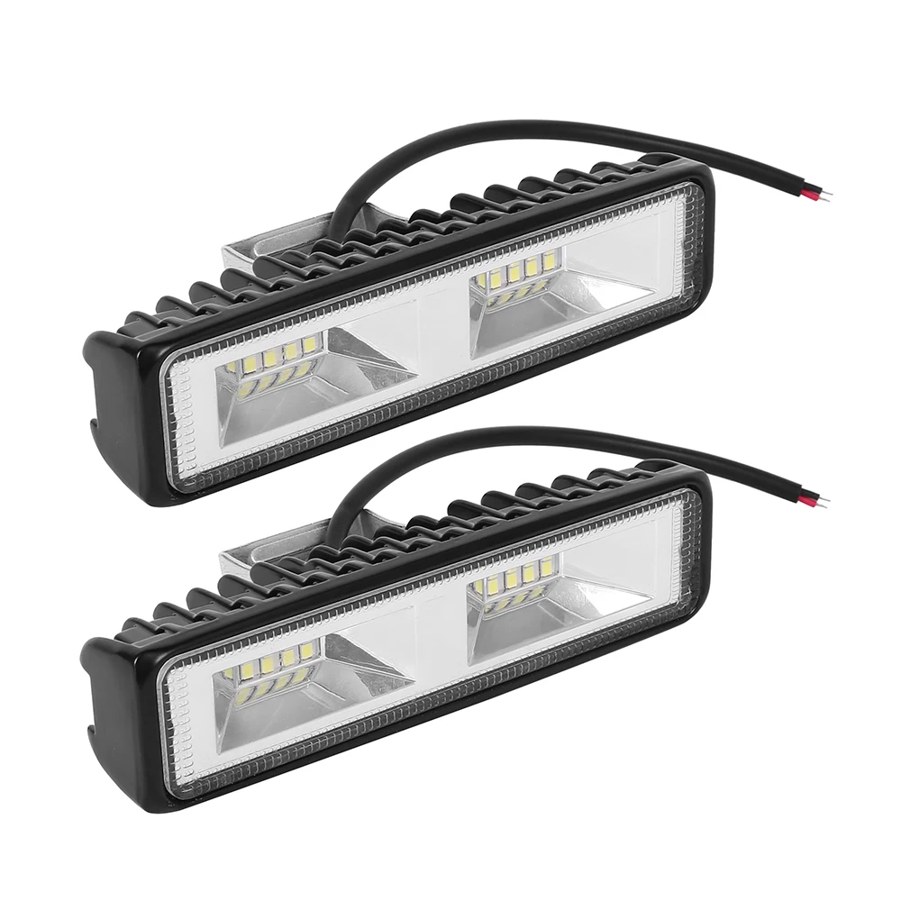 2PCS 48W LED Car Work Light Off-road Vehicle Spotlight 6000K White Spotlight for Off-road Truck Truck Tractor Car Accessories
2PCS 48W LED Car Work Light Off-road Vehicle Spotlight 6000K White Spotlight for Off-road Truck Truck Tractor Car Accessories