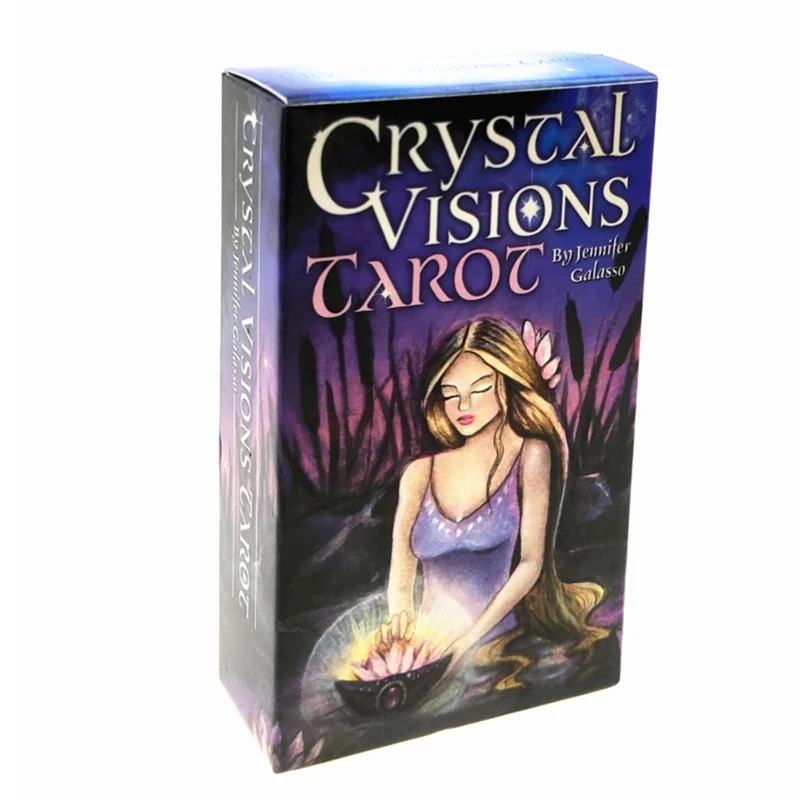 Crystal Visions Tarot Full English 79 Cards Deck Oracle Divination Board Game
Crystal Visions Tarot Full English 79 Cards Deck Oracle Divination Board Game