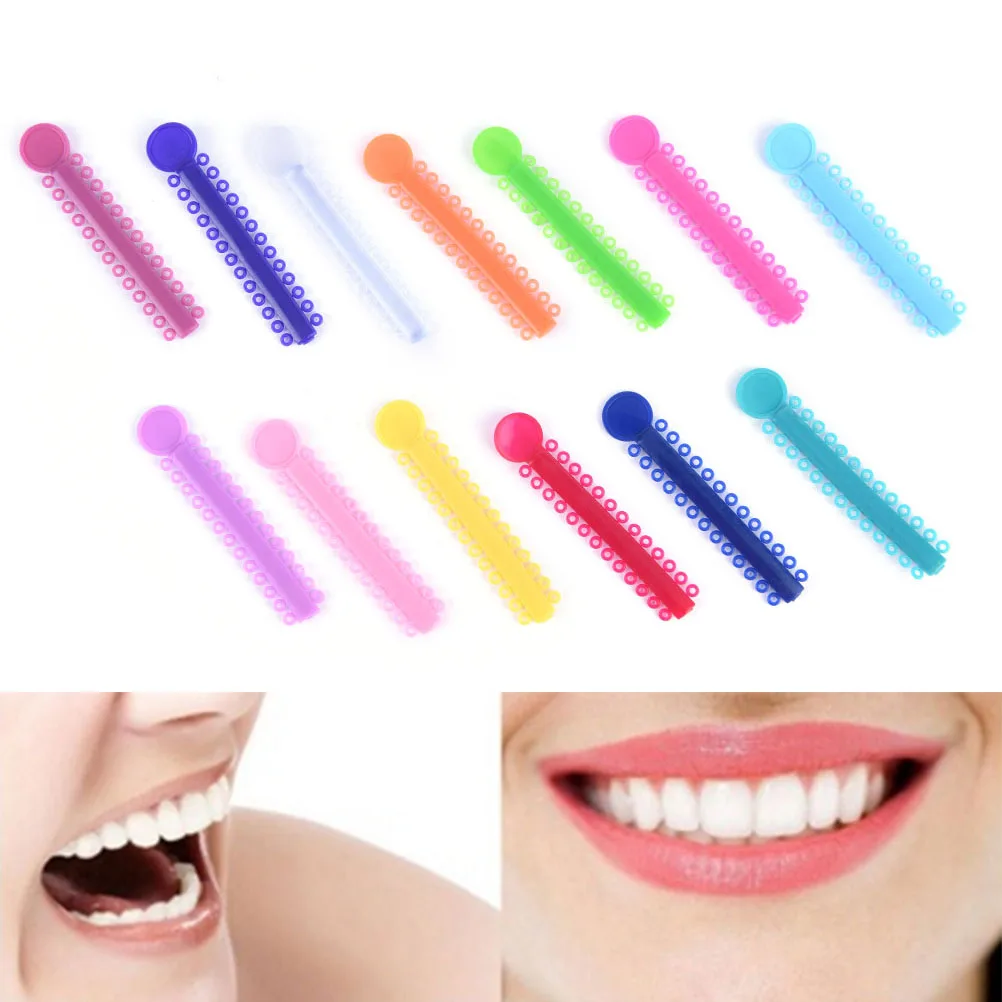 20Pcs 6x1.2cm Dental Ligature Ties Orthodontics Elastic Multi Color Rubber Bands For Health Teeth Tool 
20Pcs 6x1.2cm Dental Ligature Ties Orthodontics Elastic Multi Color Rubber Bands For Health Teeth Tool