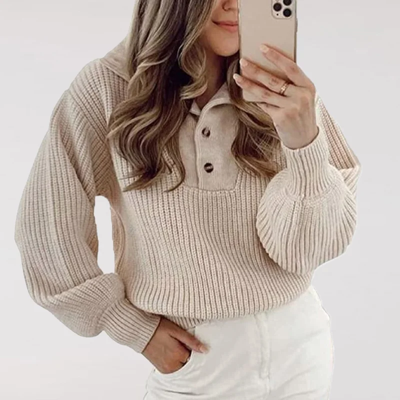 Повседневные топы с длинным рукавом, женский модный однотонный вязаный свитер на пуговицах, Женская осенне-Весенняя Элегантная водолазка, ...
Повседневные топы с длинным рукавом, женский модный однотонный вязаный свитер на пуговицах, Женская осенне-Весенняя Элегантная водолазка, ...