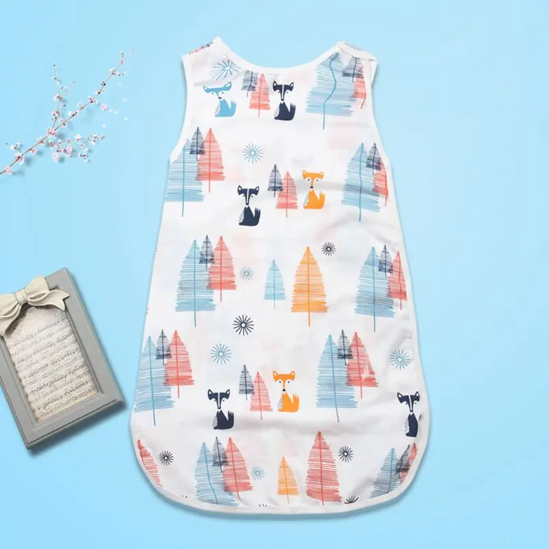 Soft Sleeveless Vest Breathable Gauze Sleepsack Baby Wrap Blanket for Infants new
Soft Sleeveless Vest Breathable Gauze Sleepsack Baby Wrap Blanket for Infants new