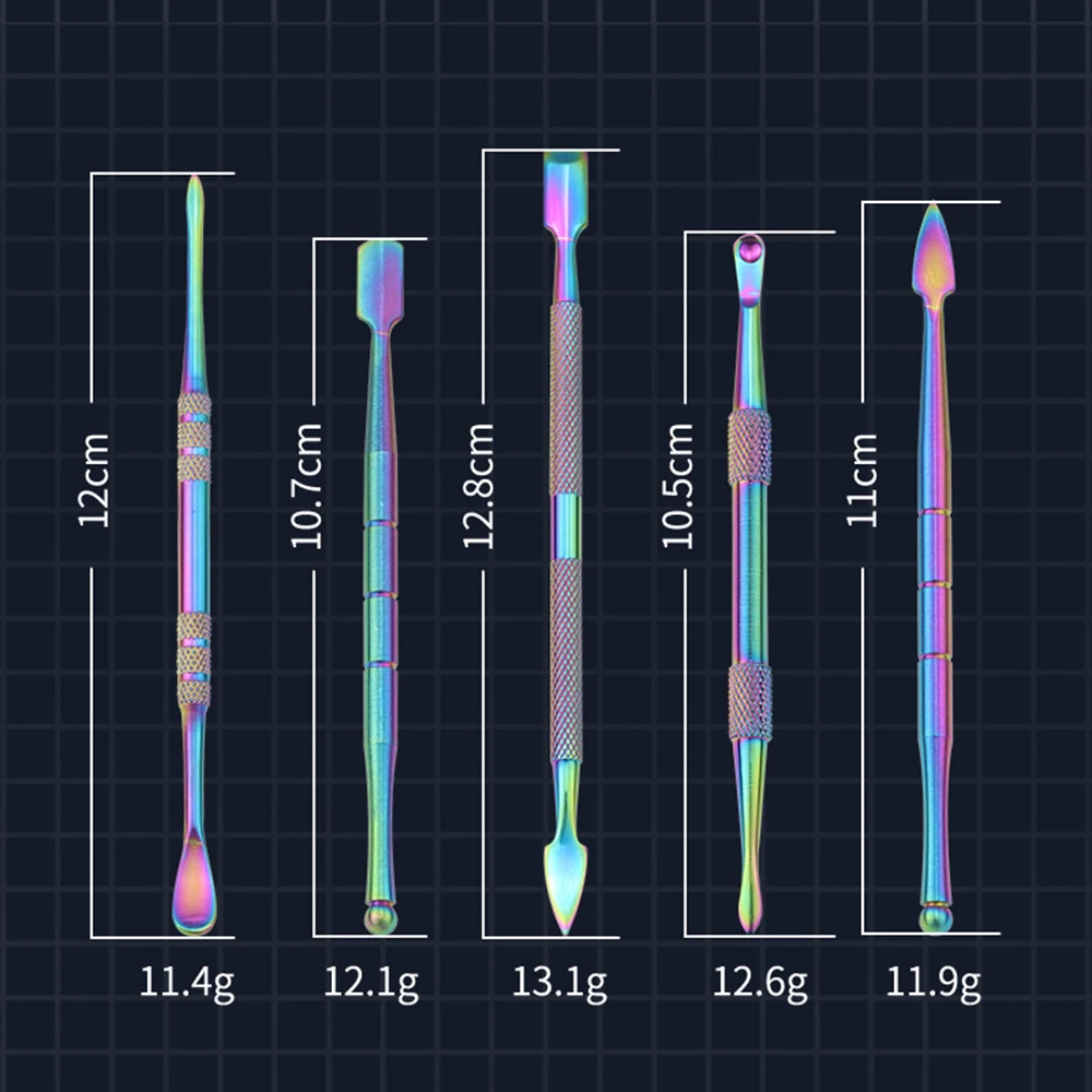 5pcs/box Stainless Steel Nail Cuticle Pusher Tweezer Nail Art Files Dead Skin Remover For Pedicure Manicure Nail Cleaner Tool
5pcs/box Stainless Steel Nail Cuticle Pusher Tweezer Nail Art Files Dead Skin Remover For Pedicure Manicure Nail Cleaner Tool