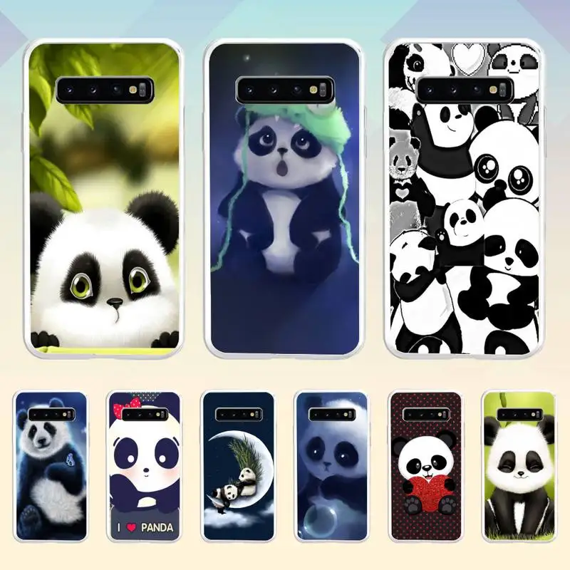 Cute Chinese Panda Cartoons Phone Case For Samsung Galaxy S10 S10e S8 S9 Plus S7 Edge Note10 9 8 Soft Transparent TPU Cove
Cute Chinese Panda Cartoons Phone Case For Samsung Galaxy S10 S10e S8 S9 Plus S7 Edge Note10 9 8 Soft Transparent TPU Cove
