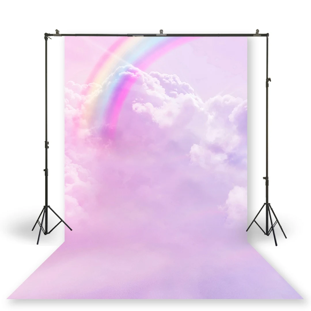 HUAYI Photography Backdrop Newborns Baby Birthday Studio Photo Background Pink Clouds Sky Rainbow Photoshoot Backdrops XT-7306
HUAYI Photography Backdrop Newborns Baby Birthday Studio Photo Background Pink Clouds Sky Rainbow Photoshoot Backdrops XT-7306