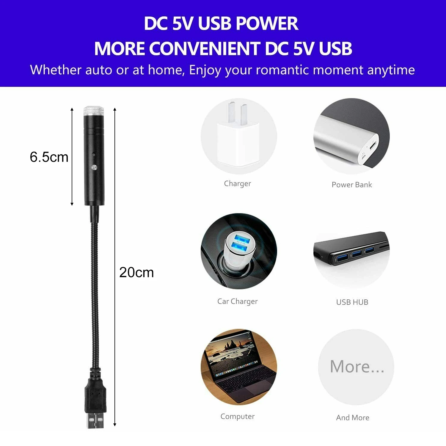 Romantic 5V Sound Activated USB Starry Sky Projector LED Night Light Car Roof Interior Star Galaxy Lamp for Home Party Decor
Romantic 5V Sound Activated USB Starry Sky Projector LED Night Light Car Roof Interior Star Galaxy Lamp for Home Party Decor