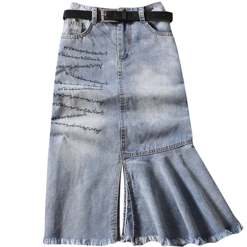 fashion design irregular denim women skirts 2020 summer new high wiast mermaid solid slim female skirts top quality
fashion design irregular denim women skirts 2020 summer new high wiast mermaid solid slim female skirts top quality