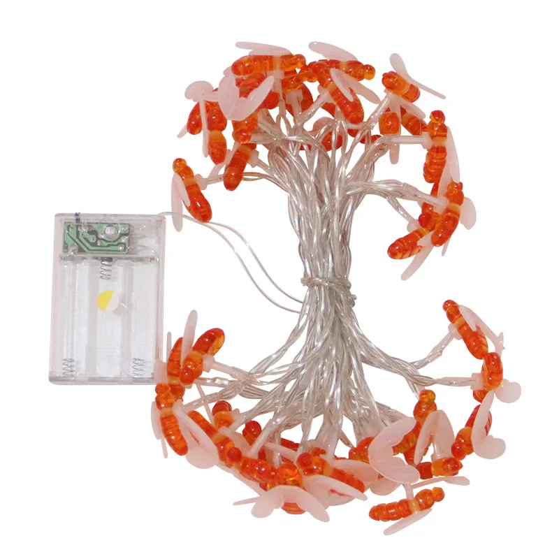 Little Bee LED String Light Outdoor Garden Christmas Day Wedding Decoration Light Battery Box Light String
Little Bee LED String Light Outdoor Garden Christmas Day Wedding Decoration Light Battery Box Light String