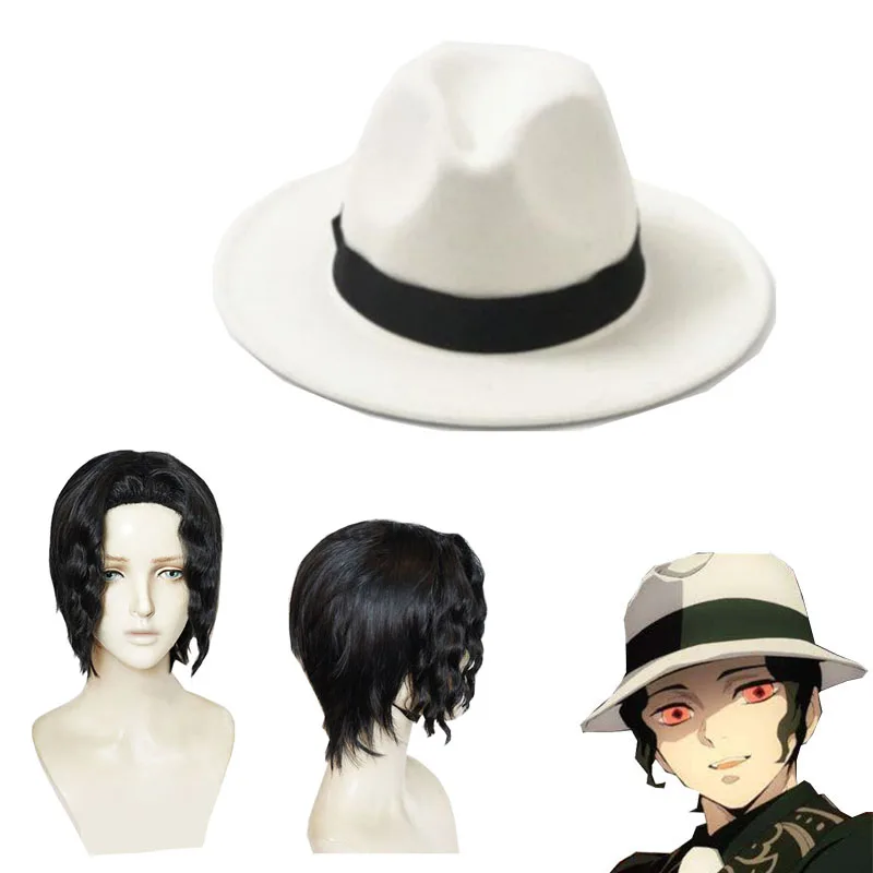 Demon Slayer Kimetsu no Yaiba Kibutsuji Muzan Short Wig with Curlers Cosplay Costume Heat Resistant Synthetic Hair Men Women Wig
Demon Slayer Kimetsu no Yaiba Kibutsuji Muzan Short Wig with Curlers Cosplay Costume Heat Resistant Synthetic Hair Men Women Wig