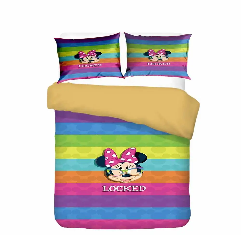 Home Spin Disney Mickey Minnie Bluto Cute Bedding Set Kids Cartoon White Blue Duvet Quilt Sleeve Pillow Sleeve Bedroom Decor
Home Spin Disney Mickey Minnie Bluto Cute Bedding Set Kids Cartoon White Blue Duvet Quilt Sleeve Pillow Sleeve Bedroom Decor