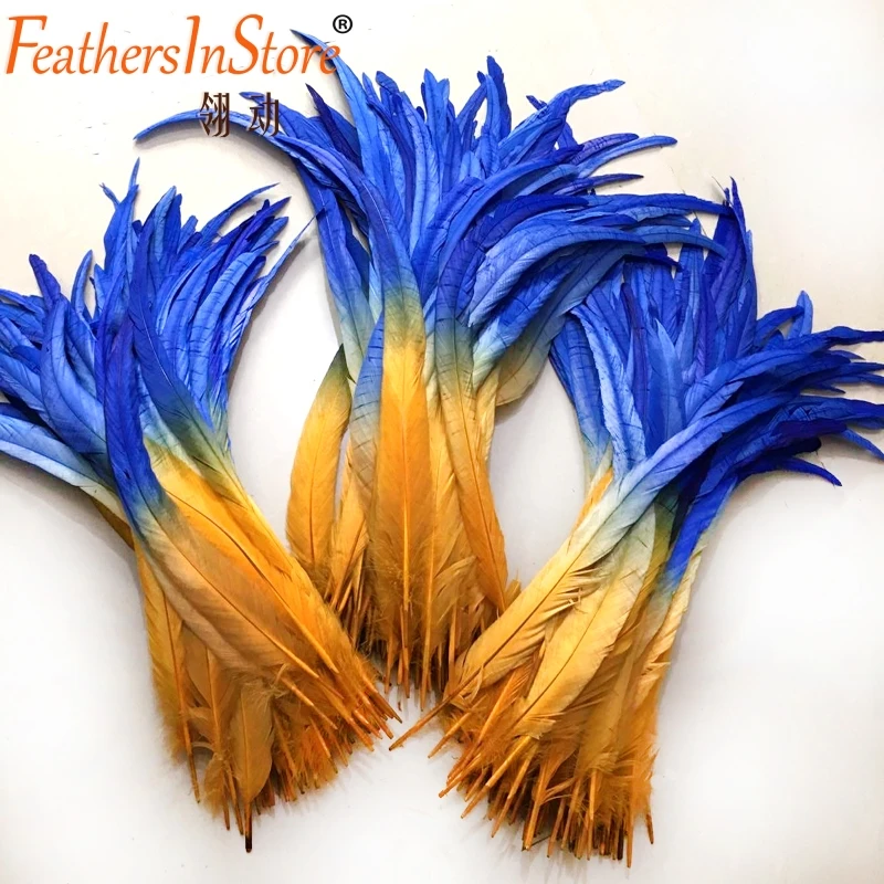

16~18Inch Rooster feather Chicken Feathers for Carnival decor 200PCS 40-45CM