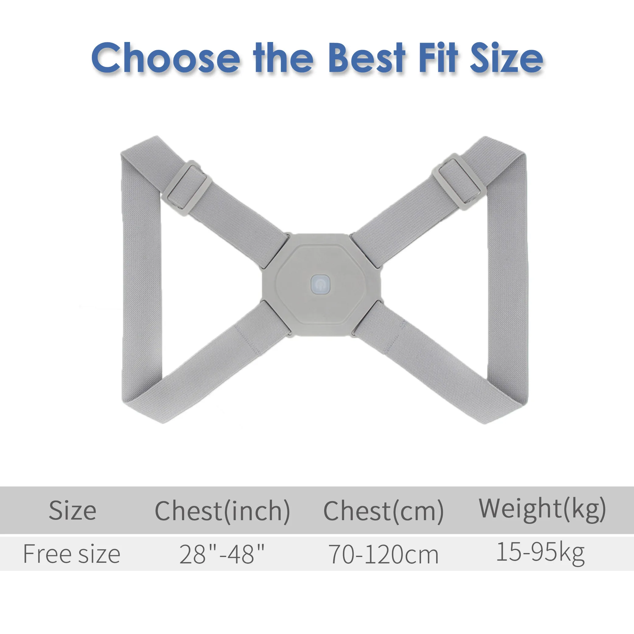 2021 Intelligent Posture Corrector Electronic Reminder Back Support Adjustable Smart Brace Support Belt Shoulder Training Belt
2021 Intelligent Posture Corrector Electronic Reminder Back Support Adjustable Smart Brace Support Belt Shoulder Training Belt