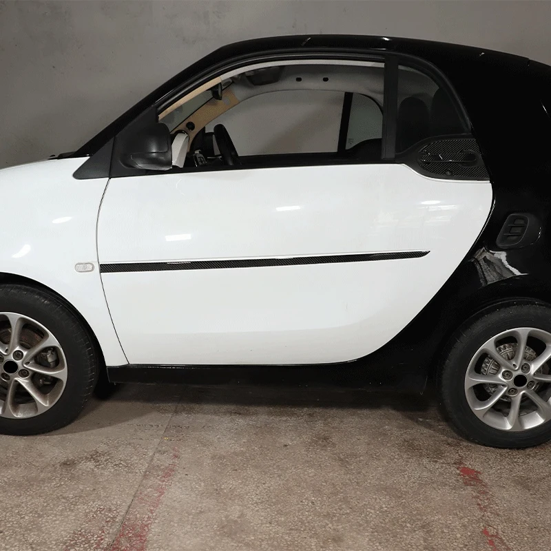 Carbon Fiber Car Side Door Body Molding Trim Side Protector Strips Trim Cover for Benz Smart 453 Fortwo 2-Door 2016-2021
Carbon Fiber Car Side Door Body Molding Trim Side Protector Strips Trim Cover for Benz Smart 453 Fortwo 2-Door 2016-2021