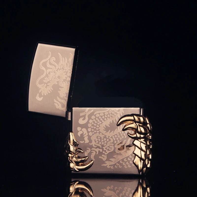 Creative 3D Dragon Claw Metal Lighter Outside Protect Case Universal Outer Shell For ZP Kerosene Lighters Repair DIY Accessory
Creative 3D Dragon Claw Metal Lighter Outside Protect Case Universal Outer Shell For ZP Kerosene Lighters Repair DIY Accessory