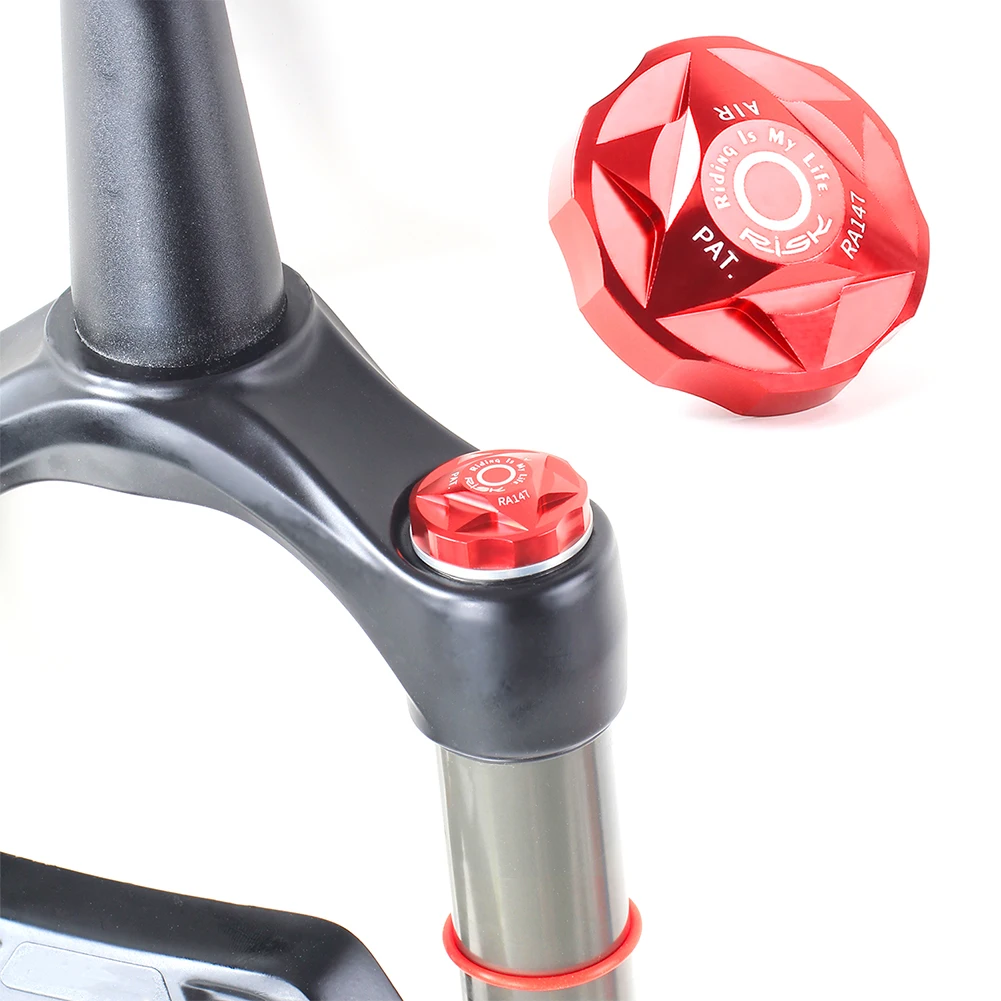 MTB Bicycle Air Gas Valve Cover Bike Front Fork Cap Plug Aluminum Alloy Protective Shoulder Cover Dust Cap Bicycle Accessory
MTB Bicycle Air Gas Valve Cover Bike Front Fork Cap Plug Aluminum Alloy Protective Shoulder Cover Dust Cap Bicycle Accessory