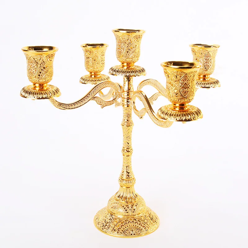 Wedding 5 five head three head Candlestick European Candlestick dining table candlelight dinner hotel home furnishings
Wedding 5 five head three head Candlestick European Candlestick dining table candlelight dinner hotel home furnishings