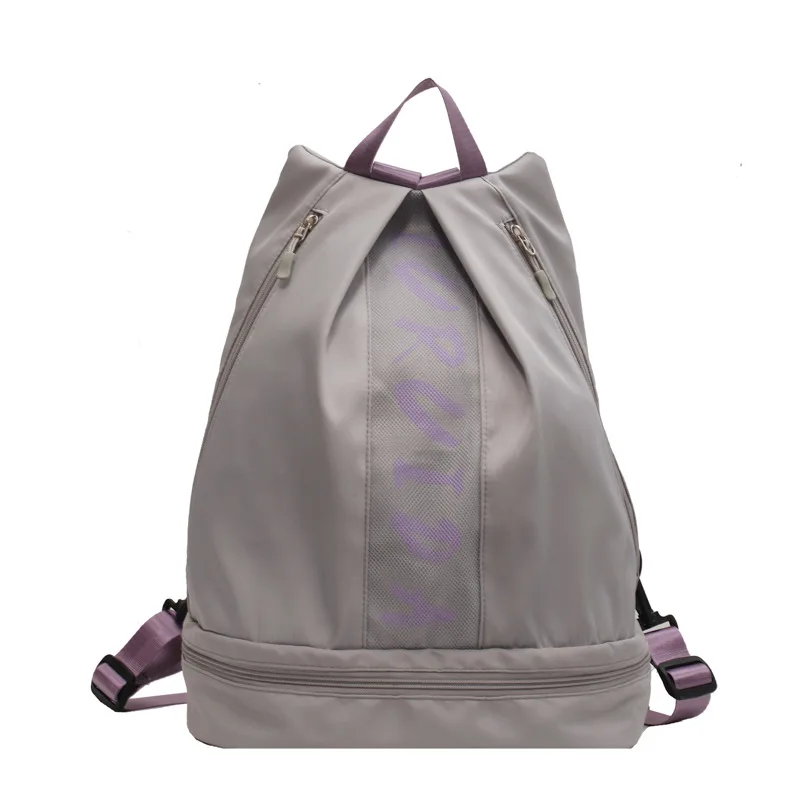 Wet separation female swimming fitness assignment bag waterproof sand receive backpack swimming sports equipment
Wet separation female swimming fitness assignment bag waterproof sand receive backpack swimming sports equipment