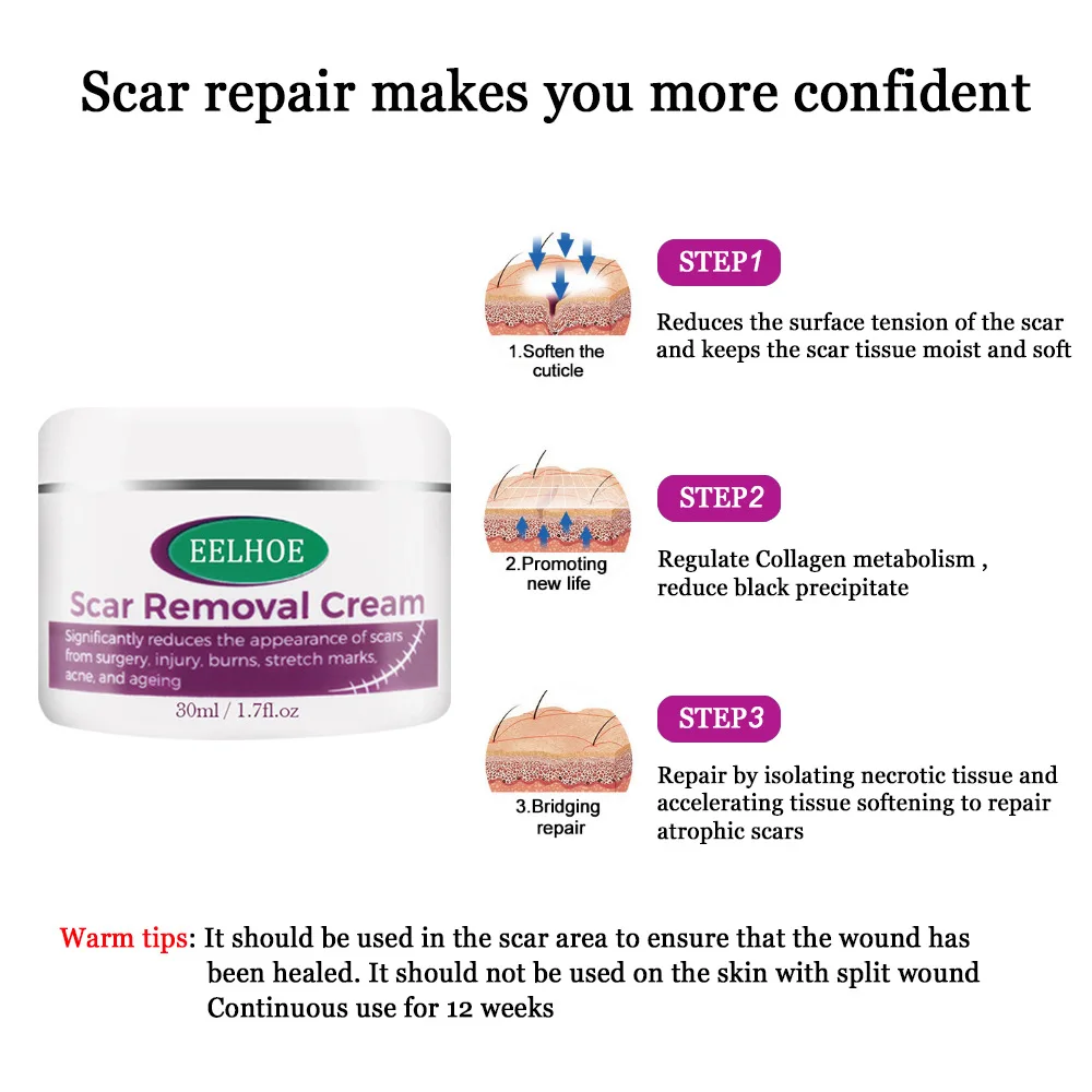 30g 50g Scar Removal Cream To Repair Scalded Caesarean Section Scar for Women Whitening Tightening Skin Stretch Marks Skin Care
30g 50g Scar Removal Cream To Repair Scalded Caesarean Section Scar for Women Whitening Tightening Skin Stretch Marks Skin Care