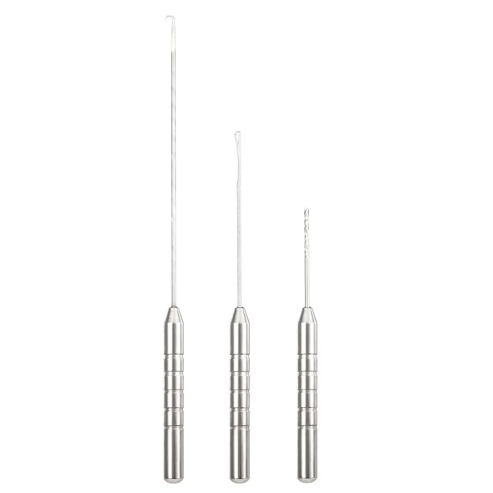 3pcs Fishing Bait Needle Combo Set Fishing Rig Drill Carp Fishing Swinger Driller Fishing Bait Tool
3pcs Fishing Bait Needle Combo Set Fishing Rig Drill Carp Fishing Swinger Driller Fishing Bait Tool