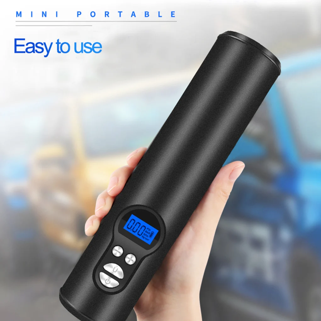 150PSI Car Tyre Inflator LED Lighting Tire Inflatable Pump Portable Air Compressor for Cars Wheels Bicycle Tires Electric
150PSI Car Tyre Inflator LED Lighting Tire Inflatable Pump Portable Air Compressor for Cars Wheels Bicycle Tires Electric