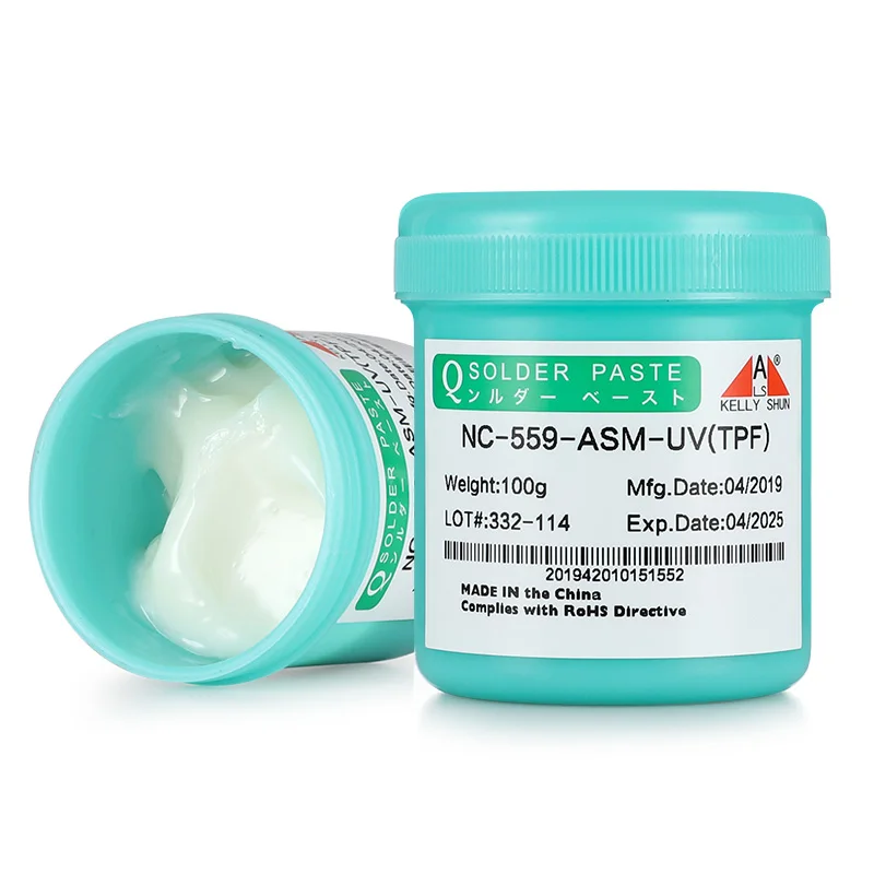 Kellyshun NC-559-ASM-UV(TPF) сварочный флюс для SMT BGA паяльная паста для ремонта
Kellyshun NC-559-ASM-UV(TPF) сварочный флюс для SMT BGA паяльная паста для ремонта