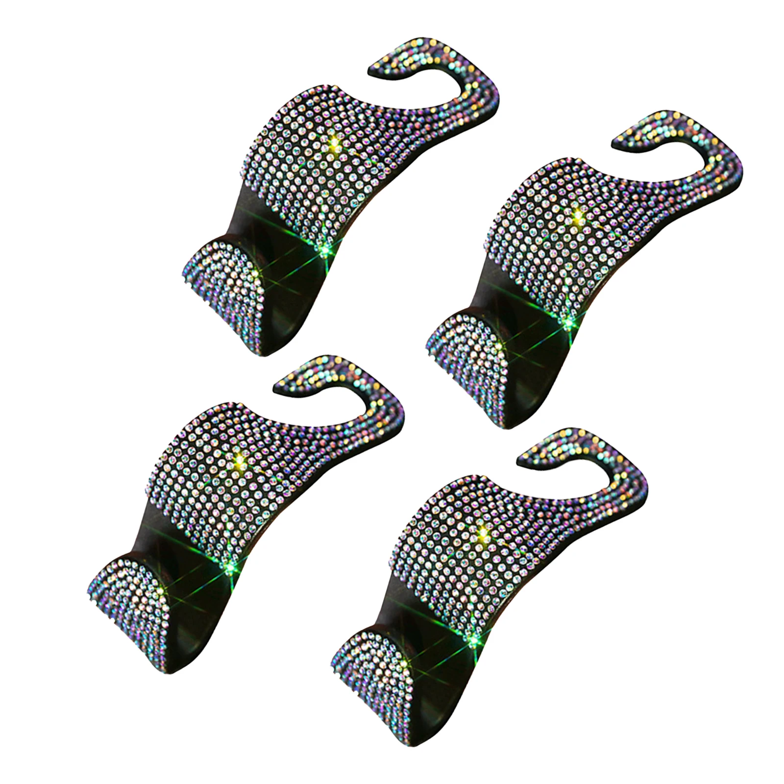 4pcs Universal Car Headrest Hanger With Rhinestone Diamond Storage Bag Accessories Back Seat Organizer
4pcs Universal Car Headrest Hanger With Rhinestone Diamond Storage Bag Accessories Back Seat Organizer