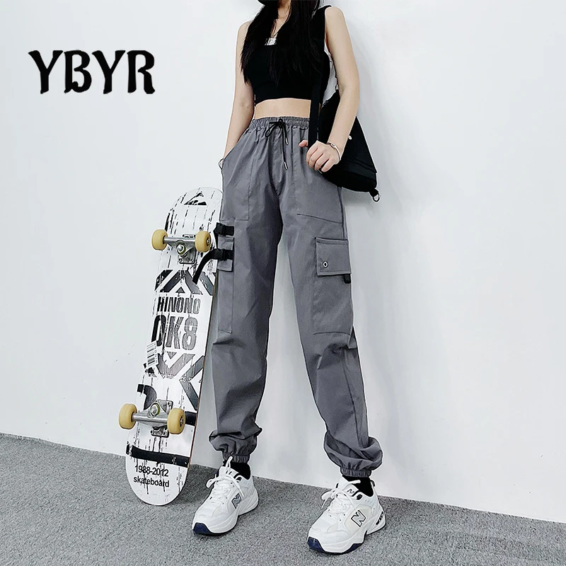 Women Hip Hop Black Cargo Pants Joggers Sweatpants Overalls Men Ribbons Streetwear Harem Pants Women Fashions Long Trousers
Women Hip Hop Black Cargo Pants Joggers Sweatpants Overalls Men Ribbons Streetwear Harem Pants Women Fashions Long Trousers