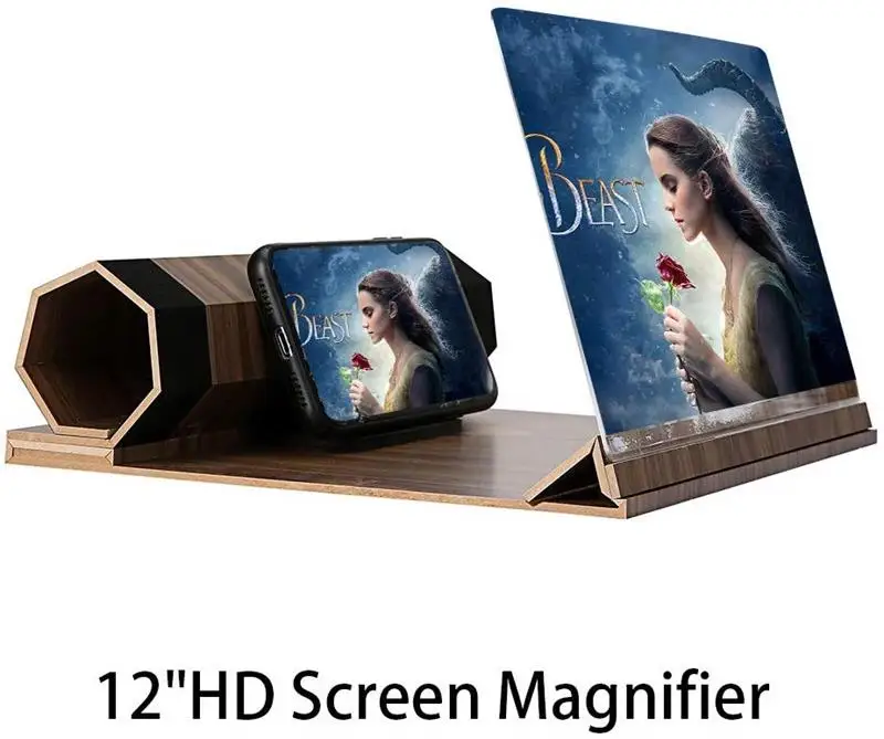 12’’ Screen Magnifier for Smartphone, Mobile Phone 3D Magnifier Projector Screen for Movies, Gaming, Compatible All Smartphones
12’’ Screen Magnifier for Smartphone, Mobile Phone 3D Magnifier Projector Screen for Movies, Gaming, Compatible All Smartphones