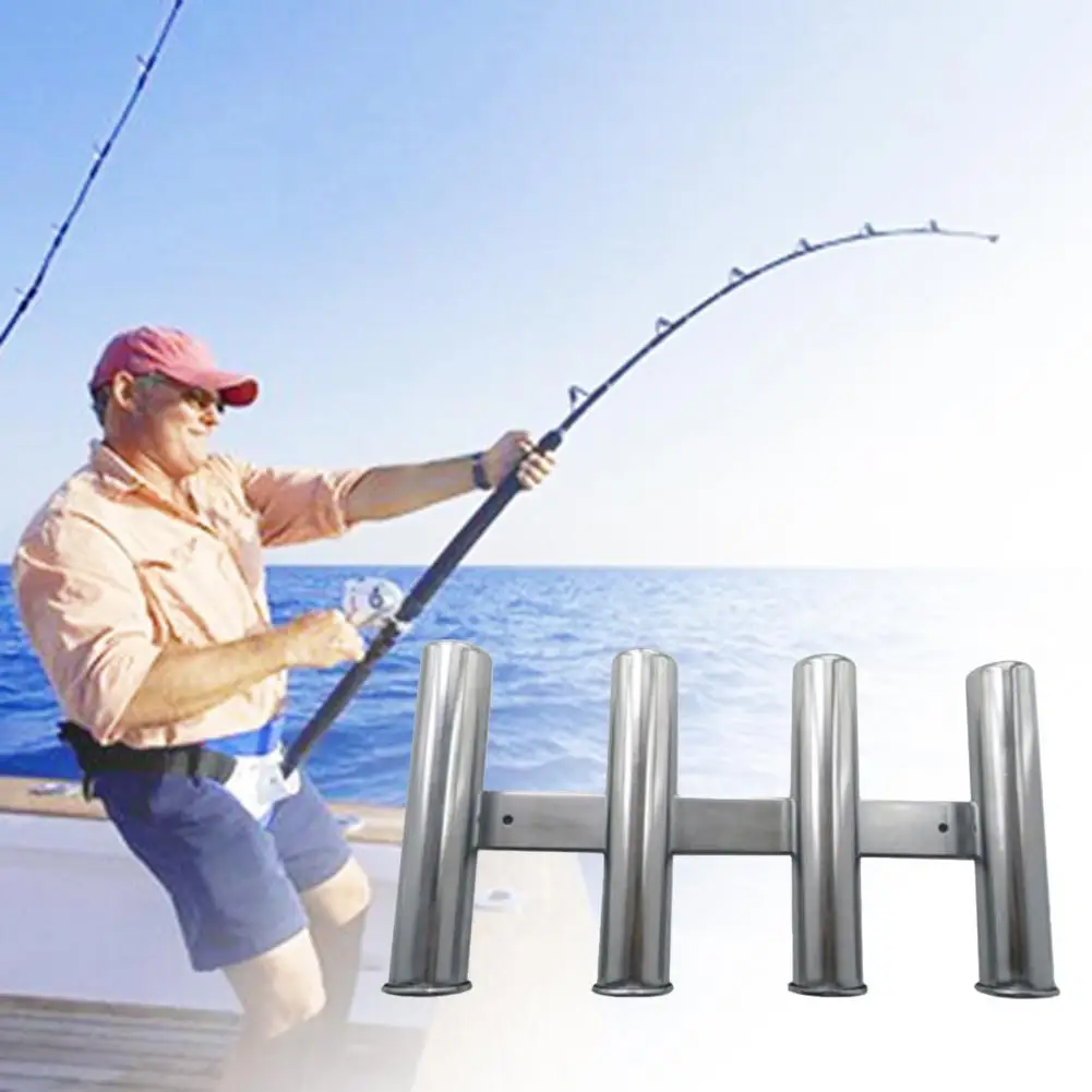 4-Link Fishing Rod Storage Holder Pole Stable Multifunctional Vertical Stainless Steel Pole Wall Side Mounted Holder for Marine
4-Link Fishing Rod Storage Holder Pole Stable Multifunctional Vertical Stainless Steel Pole Wall Side Mounted Holder for Marine