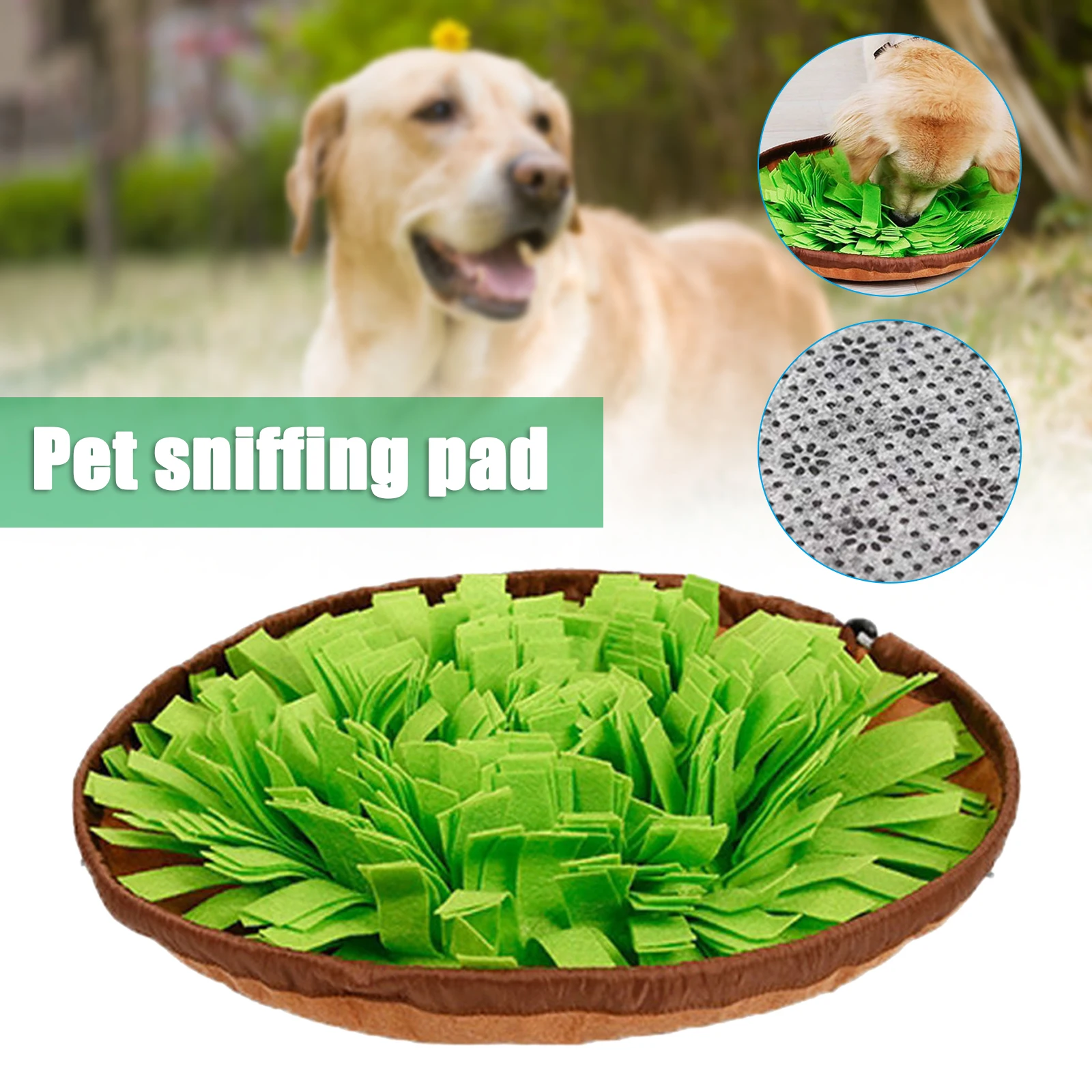 Pet Snuffle Mat For Dogs Interactive Feed Game For Boredom Encourages Natural Foraging Skills For Cat Dogs Bowl Trave @ls
Pet Snuffle Mat For Dogs Interactive Feed Game For Boredom Encourages Natural Foraging Skills For Cat Dogs Bowl Trave @ls