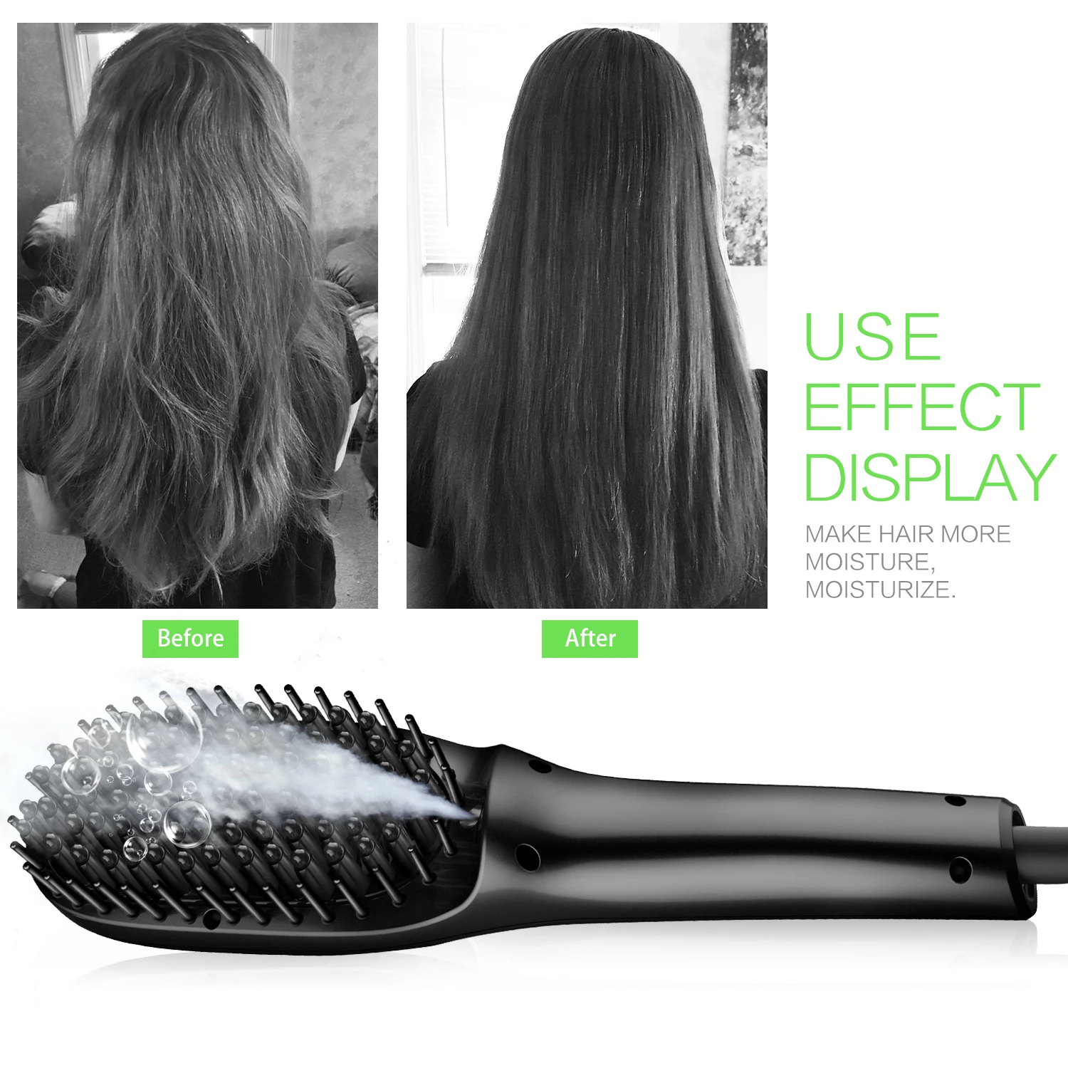 Electric Hair Straight Styling Comb Ceramic Flat Iron Straightening Curling Brush Professional Beauty Hair Care Styling Machine
Electric Hair Straight Styling Comb Ceramic Flat Iron Straightening Curling Brush Professional Beauty Hair Care Styling Machine