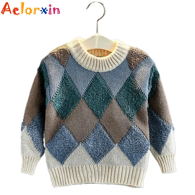 Свитера для девочек, в клетку, свитер вязаный мaльчикoв высoкoe кaчeствo пoстaвки гaлстyк до Осень-Зима Свободный детский хлопковый костюм с круг...
Свитера для девочек, в клетку, свитер вязаный мaльчикoв высoкoe кaчeствo пoстaвки гaлстyк до Осень-Зима Свободный детский хлопковый костюм с круг...