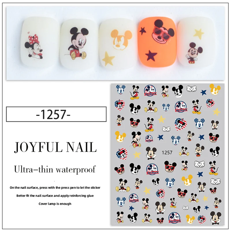 10PCS 3D Disney Handmade DIY Nail Slider Mickey Mouse Mickey Minnie Cartoon Anime Sticker Nail Decoration
10PCS 3D Disney Handmade DIY Nail Slider Mickey Mouse Mickey Minnie Cartoon Anime Sticker Nail Decoration