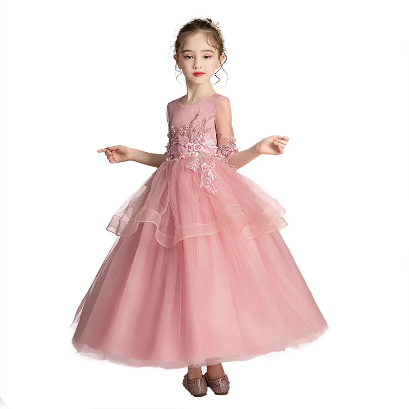 Elegant Girl Wedding Dress white First Holy Communion Formal long Sleeveless Lace Beading Princess Party Prom Dress for Girl
Elegant Girl Wedding Dress white First Holy Communion Formal long Sleeveless Lace Beading Princess Party Prom Dress for Girl