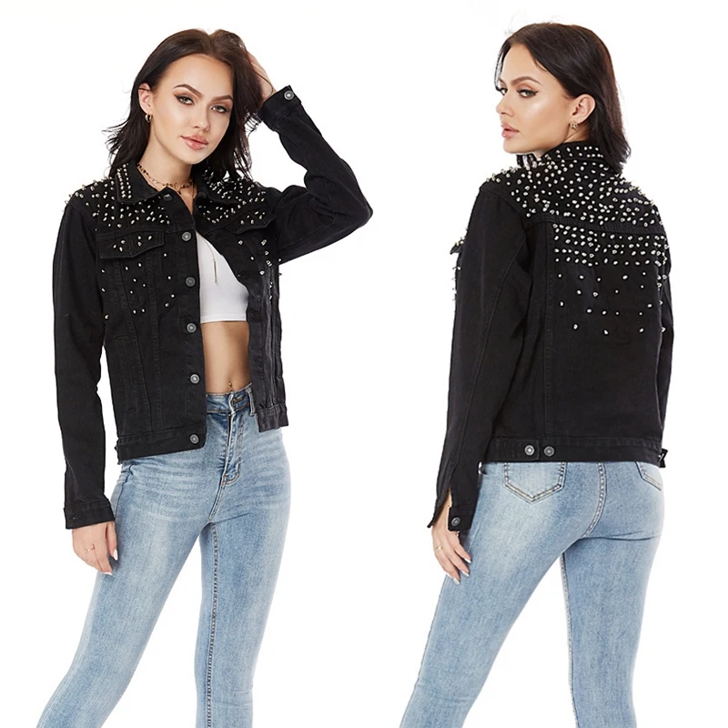 Kili Short Denim Jackets Women Long Sleeve Vintage Casual Jean Jacket Bomber Denim Coat
Kili Short Denim Jackets Women Long Sleeve Vintage Casual Jean Jacket Bomber Denim Coat