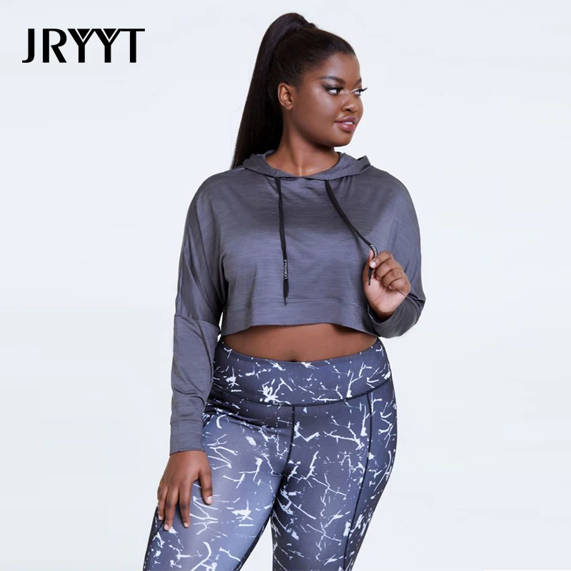 JRYYT Plus Size Open Back Gym Tops Women 4XL Workout Crop Top Female Activewear Yoga Shirt Ladies Fitness Sport Hooded T-Shirt
JRYYT Plus Size Open Back Gym Tops Women 4XL Workout Crop Top Female Activewear Yoga Shirt Ladies Fitness Sport Hooded T-Shirt
