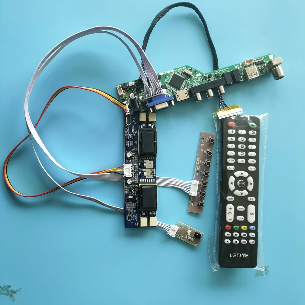 for LTM170EU-L01 TV USB 4 lamps 1280X1024 17" Controller Driver Board 30pin New LCD HDMI Digital Signal kit Module VGA AV
for LTM170EU-L01 TV USB 4 lamps 1280X1024 17" Controller Driver Board 30pin New LCD HDMI Digital Signal kit Module VGA AV