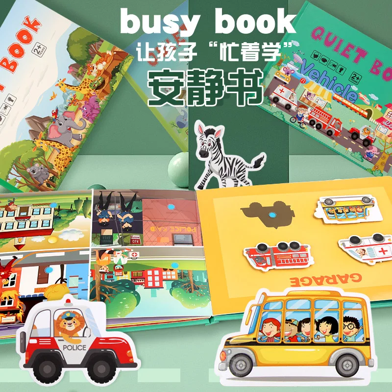 Montessori Velcro Quiet Book Children Toy Paste Book My First Busy Book Animal Numbers Matching Puzzle Game Educational Toy Gift
Montessori Velcro Quiet Book Children Toy Paste Book My First Busy Book Animal Numbers Matching Puzzle Game Educational Toy Gift