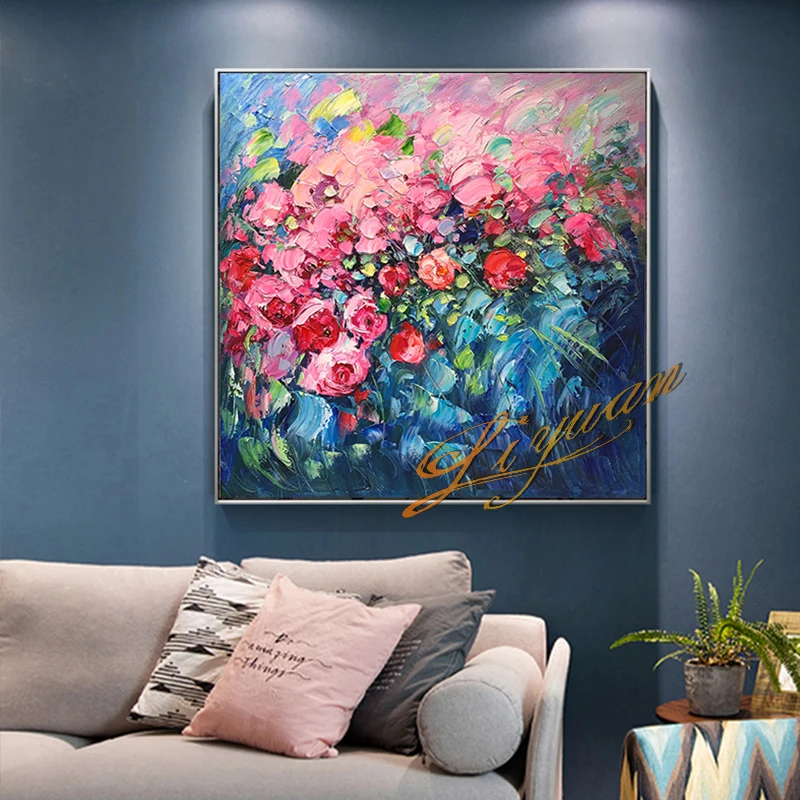 Beautiful Flowers Abstract Oil Painting Hand-painted Wall Art Home Decor Picture Modern Oil Painting On Canvas Aesthetic
Beautiful Flowers Abstract Oil Painting Hand-painted Wall Art Home Decor Picture Modern Oil Painting On Canvas Aesthetic