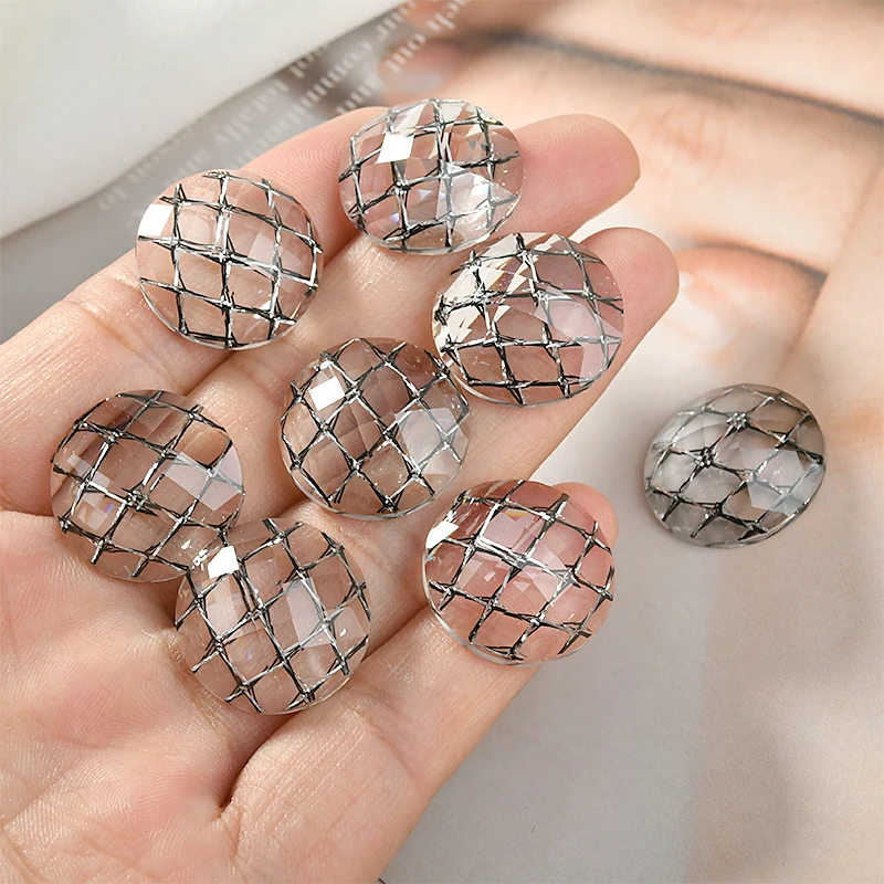 New style 50pcs/lot 20mm lace core decoration geometry rounds shape flatback beads diy jewelry earring/garment accessory
New style 50pcs/lot 20mm lace core decoration geometry rounds shape flatback beads diy jewelry earring/garment accessory