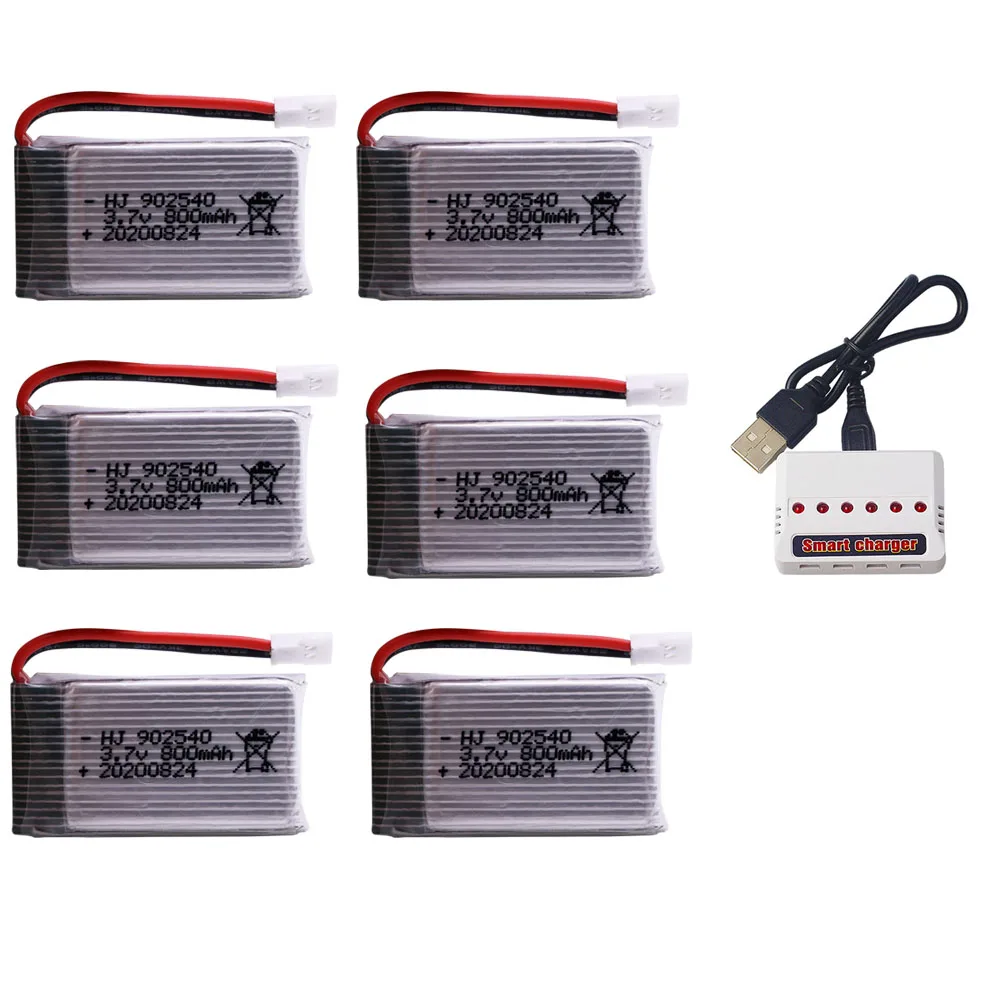 3 7 V 800mAh 902540 25C Lipo батарея для Syma X5 X5C X5SC X5SW TK M68 MJX X705C SG600 RC Quadcopter Drone запасная часть