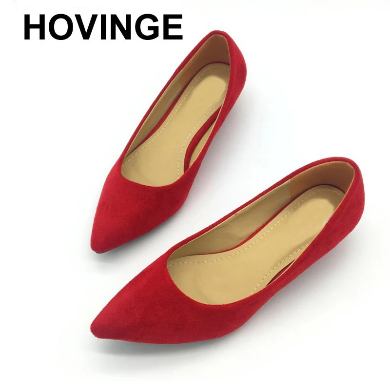 HOVINGE 2019 Sexy Women Shoes low heel spring autumn flock smooth low slip on women shoes Casual simple shoesE073
HOVINGE 2019 Sexy Women Shoes low heel spring autumn flock smooth low slip on women shoes Casual simple shoesE073