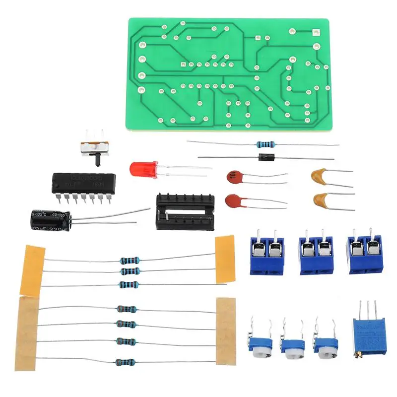 8038 Function Signal Generator DIY Waveform Generator Kit Electronic DIY Production Parts Accessory
8038 Function Signal Generator DIY Waveform Generator Kit Electronic DIY Production Parts Accessory
