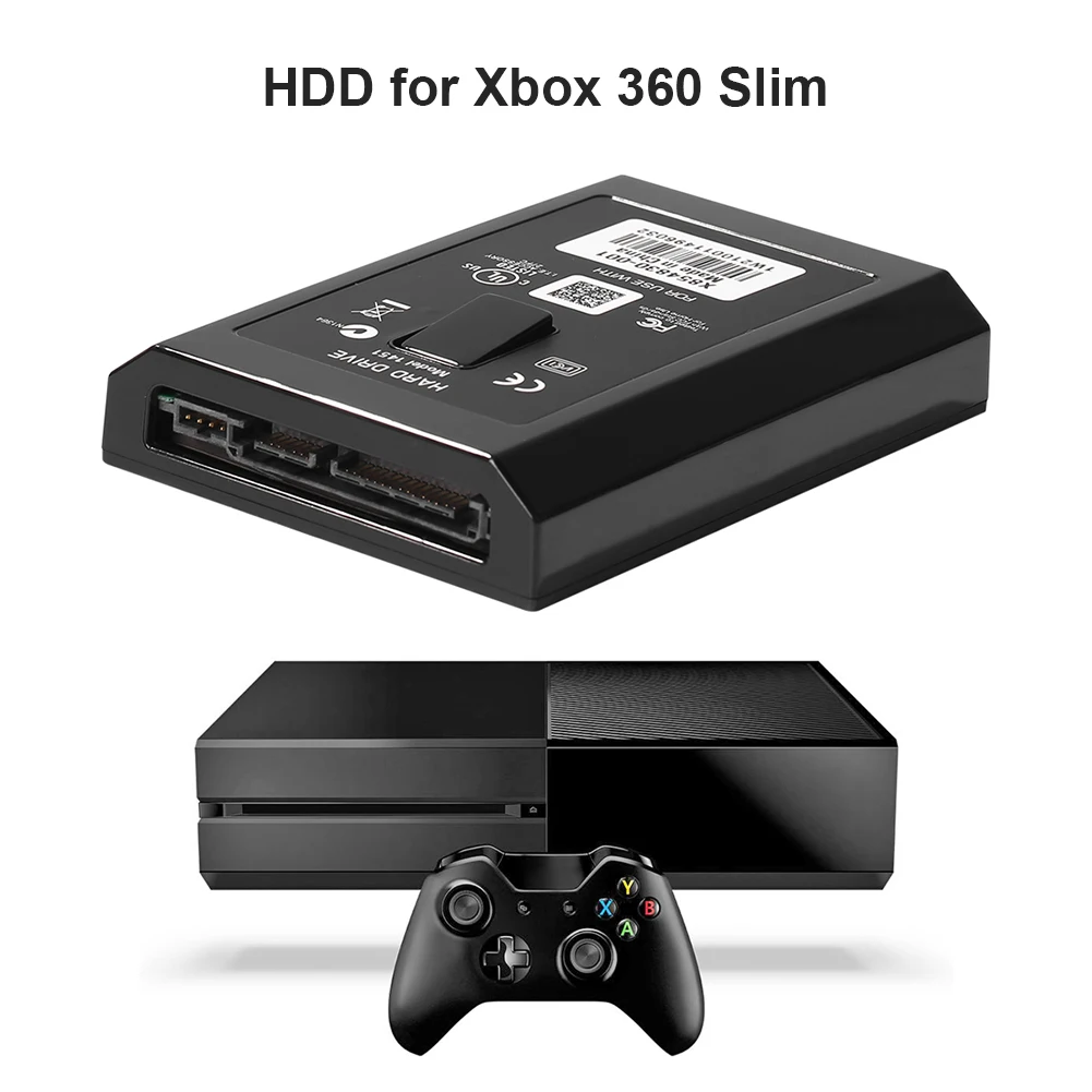 

20GB/60/120/250GB/320GB/500GB HDD Hard Drive Disk For Xbox 360 Slim/Xbox 360E Console For Microsoft XBOX360 Slim Juegos Consola