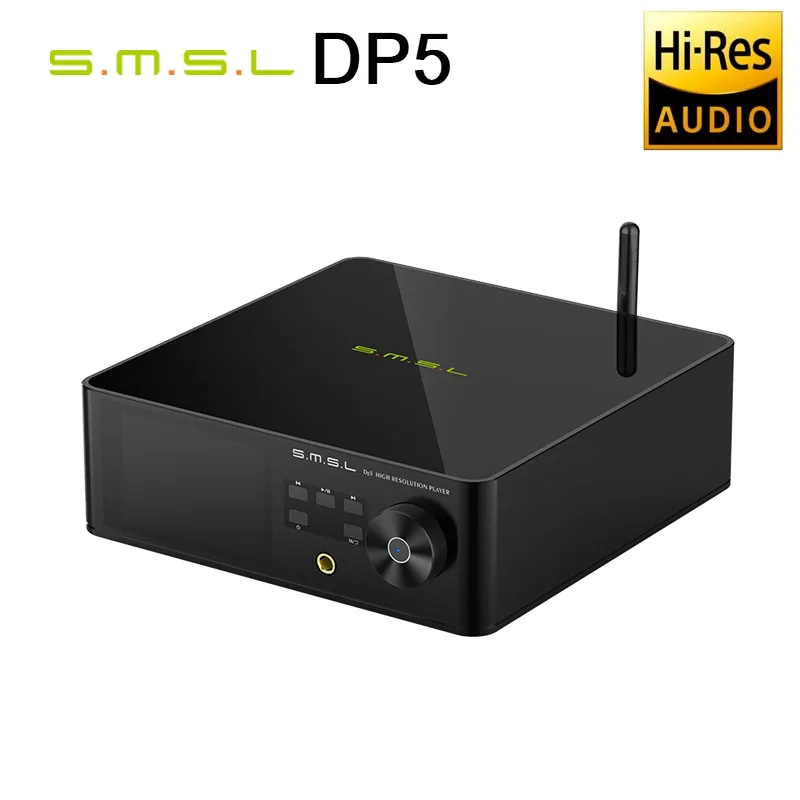 SMSL DP5 HIFI Сетевой музыкальный плеер ES9038Pro Пропаривание воспроизведения MQA полное