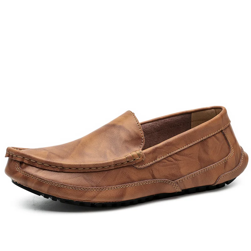 Mens Shoes Casual Brand Leather Men Loafers Breathable Driving Shoes Big Size 48
Mens Shoes Casual Brand Leather Men Loafers Breathable Driving Shoes Big Size 48