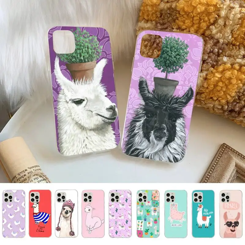 RuiCaiCa Llama Alpaca Phone Case for iphone 13 8 7 6 6S Plus X 5S SE 2020 XR 11 12 mini pro XS MAX
RuiCaiCa Llama Alpaca Phone Case for iphone 13 8 7 6 6S Plus X 5S SE 2020 XR 11 12 mini pro XS MAX