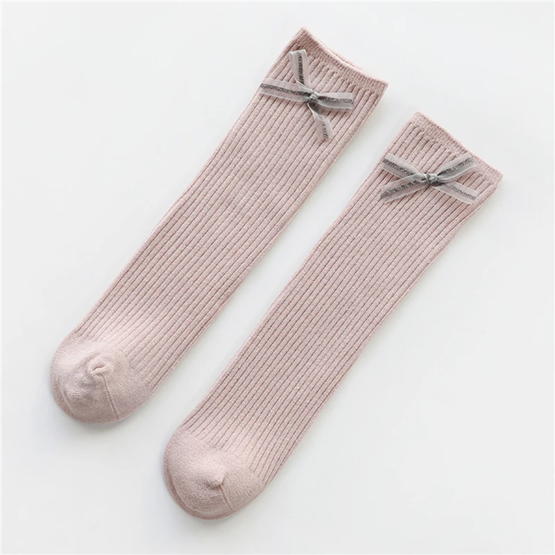 Quality Baby Socks Toddlers Girls Solid Color Knee High Long Soft Baby Lace Bow Decor Socks Kniekousen Meisje For Baby
Quality Baby Socks Toddlers Girls Solid Color Knee High Long Soft Baby Lace Bow Decor Socks Kniekousen Meisje For Baby