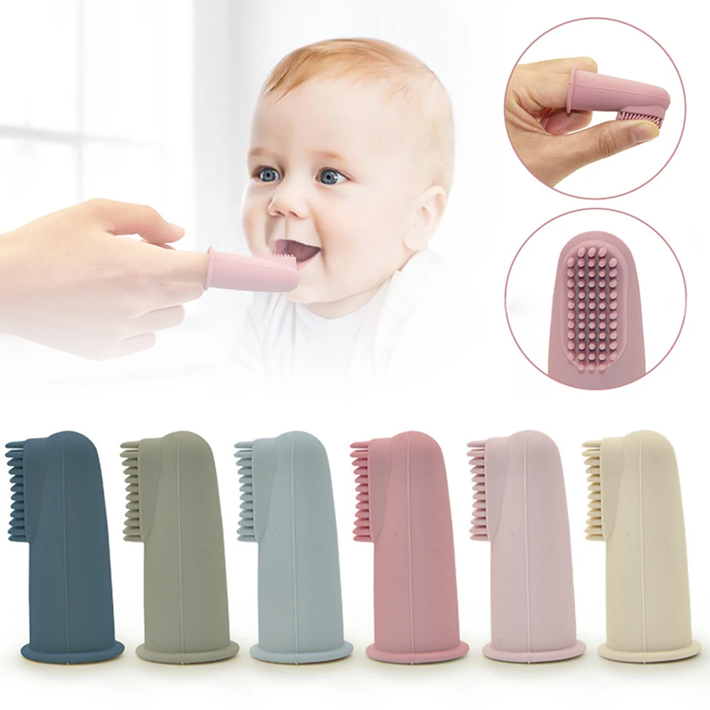 Baby Finger Toothbrush Soft Silicone Easy Clean Baby Oral Cavity Children's Toothbrush for Babies New Born Baby Gift
Baby Finger Toothbrush Soft Silicone Easy Clean Baby Oral Cavity Children's Toothbrush for Babies New Born Baby Gift
